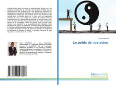 Borítókép a  Le poids de nos actes - hoz