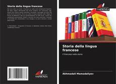 Portada del libro de Storia della lingua francese