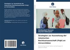 Capa do livro de Strategien zur Ausweitung der islamischen Rechtswissenschaft (Fiqh) an Universitäten 