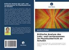 Capa do livro de Kritische Analyse des Lehr- und Lernprozesses im Physikunterricht an Schulen 