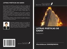 Обложка LETRAS POÉTICAS DE GADOI