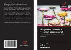 Buchcover von Efektywność i równość w systemach gospodarczych