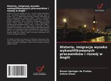 Bookcover of Historia, imigracja wysoko wykwalifikowanych pracowników i rozwój w Anglii