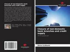 Closure of non-domestic bank branches and credit supply的封面