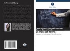 Lehrerausbildung: kitap kapağı