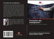 Buchcover von Formation des enseignants :
