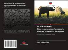 Buchcover von Un processus de développement contemporain dans les économies africaines