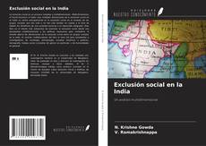 Portada del libro de Exclusión social en la India