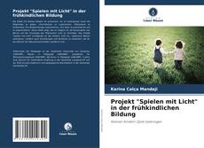 Bookcover of Projekt "Spielen mit Licht" in der frühkindlichen Bildung