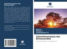 Portada del libro de Zeitreihenanalyse des Klimawandels