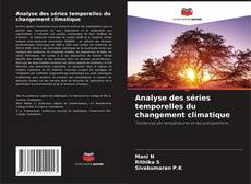 Capa do livro de Analyse des séries temporelles du changement climatique 