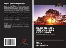 Portada del libro de Analiza szeregów czasowych zmian klimatycznych