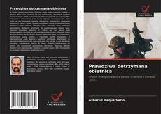 Capa do livro de Prawdziwa dotrzymana obietnica 