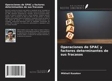 Portada del libro de Operaciones de SPAC y factores determinantes de sus fracasos