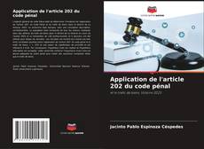 Bookcover of Application de l'article 202 du code pénal