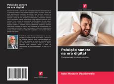 Buchcover von Poluição sonora na era digital