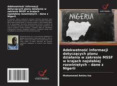 Couverture de Adekwatność informacji dotyczących planu działania w zakresie MSSF w krajach najsłabiej rozwiniętych – dane z Nigerii