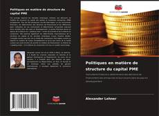 Buchcover von Politiques en matière de structure du capital PME