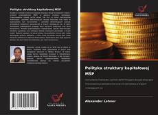 Borítókép a  Polityka struktury kapitałowej MŚP - hoz