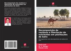 Bookcover of Decomposição de resíduos e libertação de nutrientes em plantações de Salix