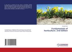 Copertina di Fundamentals of horticulture. 2nd Edition