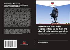 Bookcover of Pertinence des idées sociopolitiques de Gandhi dans l'Inde contemporaine