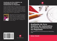 Portada del libro de Avaliação do livro didático de matemática do ensino fundamental no Paquistão