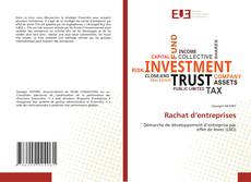 Copertina di Rachat d’entreprises