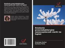 Copertina di Działanie przeciwbakteryjne nanocząsteczek siarki na łupież