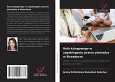 Buchcover von Rola księgowego w zapobieganiu praniu pieniędzy w Ekwadorze
