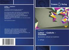 Buchcover von Leben - Gedicht - Glauben