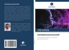 Bookcover of Verhaltenswissenschaft