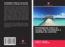 Обложка Investigação sobre as causas das inundações e medidas de controlo