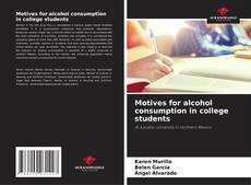 Обложка Motives for alcohol consumption in college students