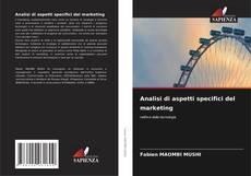 Analisi di aspetti specifici del marketing kitap kapağı