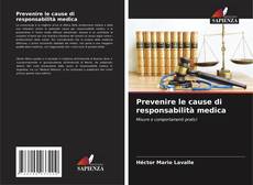 Prevenire le cause di responsabilità medica kitap kapağı