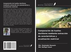 Copertina di Comparación de huellas dactilares mediante extracción de características y ecualización matricial