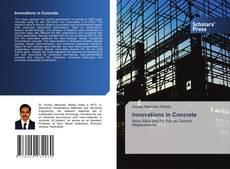 Innovations in Concrete kitap kapağı