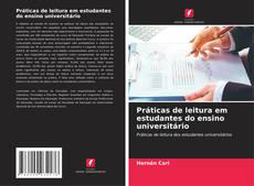 Práticas de leitura em estudantes do ensino universitário的封面