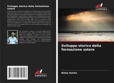 Portada del libro de Sviluppo storico della formazione solare