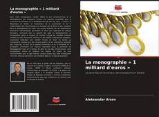 Portada del libro de La monographie « 1 milliard d'euros »