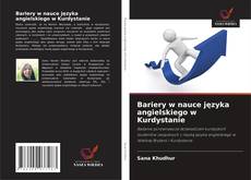 Bookcover of Bariery w nauce języka angielskiego w Kurdystanie
