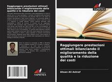 Buchcover von Raggiungere prestazioni ottimali bilanciando il miglioramento della qualità e la riduzione dei costi