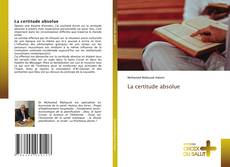 La certitude absolue的封面