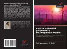 Portada del libro de Analiza złożoności gospodarczej mezoregionów Brazylii