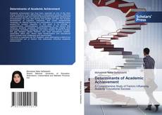 Capa do livro de Determinants of Academic Achievement 