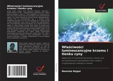 Portada del libro de Właściwości luminescencyjne krzemu i tlenku cyny