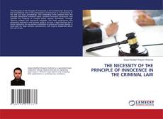 Buchcover von THE NECESSITY OF THE PRINCIPLE OF INNOCENCE IN THE CRIMINAL LAW