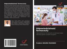 Bookcover of Odpowiedzialność farmaceuty
