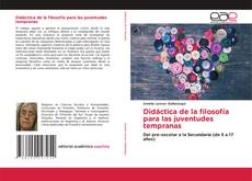 Couverture de Didáctica de la filosofía para las juventudes tempranas